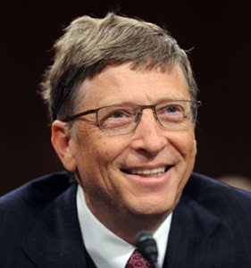 Photograph of Bill Gates.