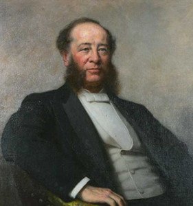 Photograph of William Henry Vanderbilt.