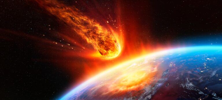 Meteor Impact On Earth